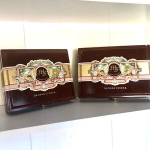 MY FATHER Wooden Cigar Box Lot of 2